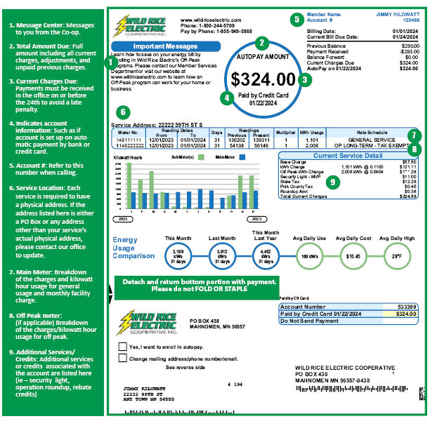 Understanding Your Bill